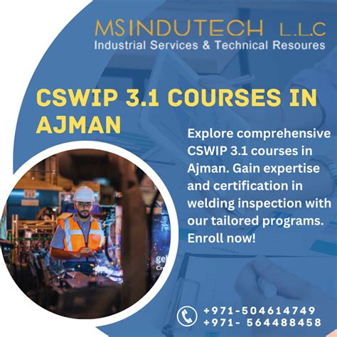 cswip 3.1 course fees.